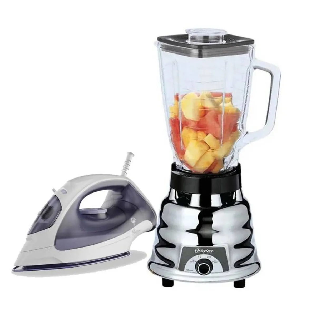 OSTER - Combo Oster Licuadora 2 Velocidades 1.25 Lt 250-22 600W +Plancha