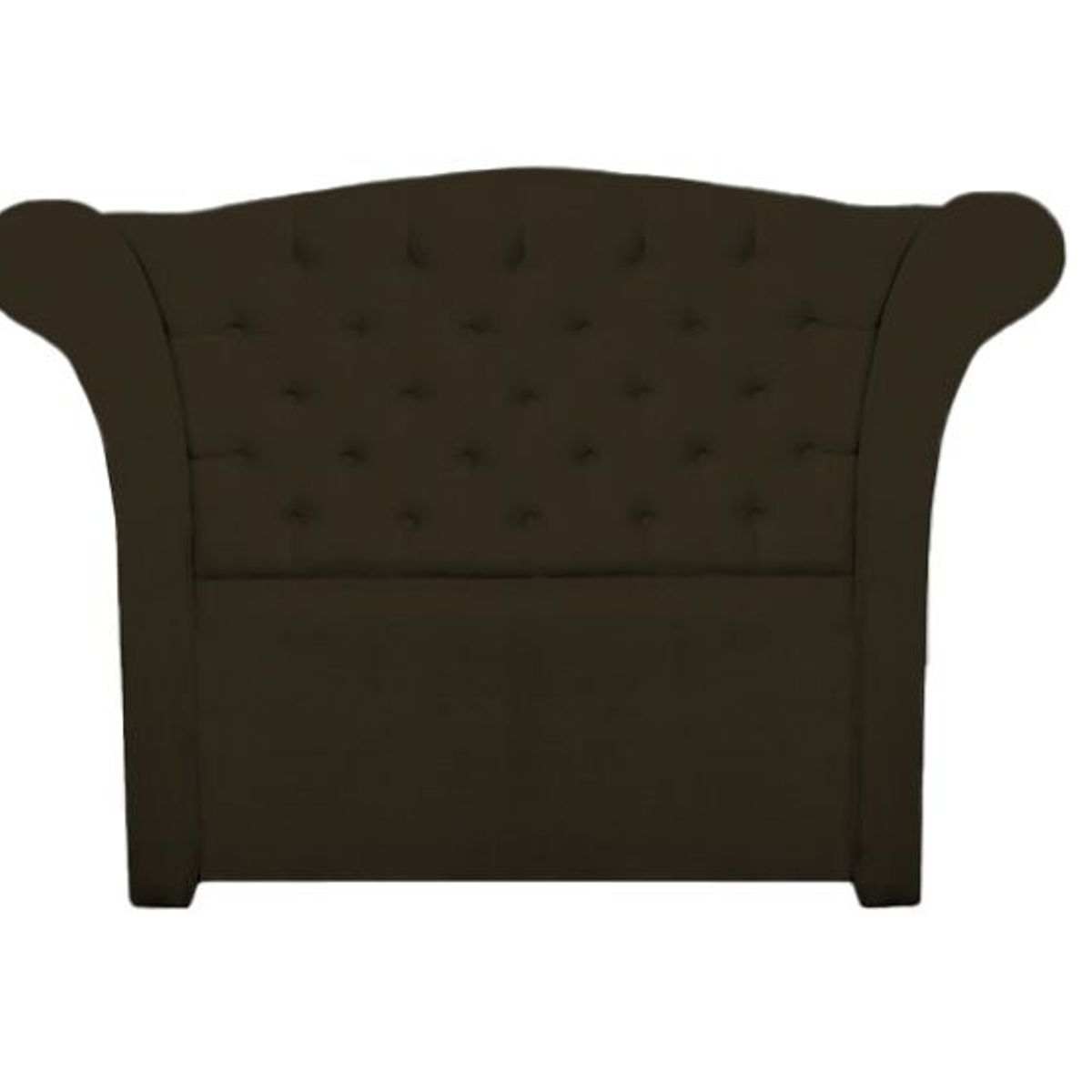 BARAKA HOME - Cabecera Baraka Home Andorra Queen - Chocolate