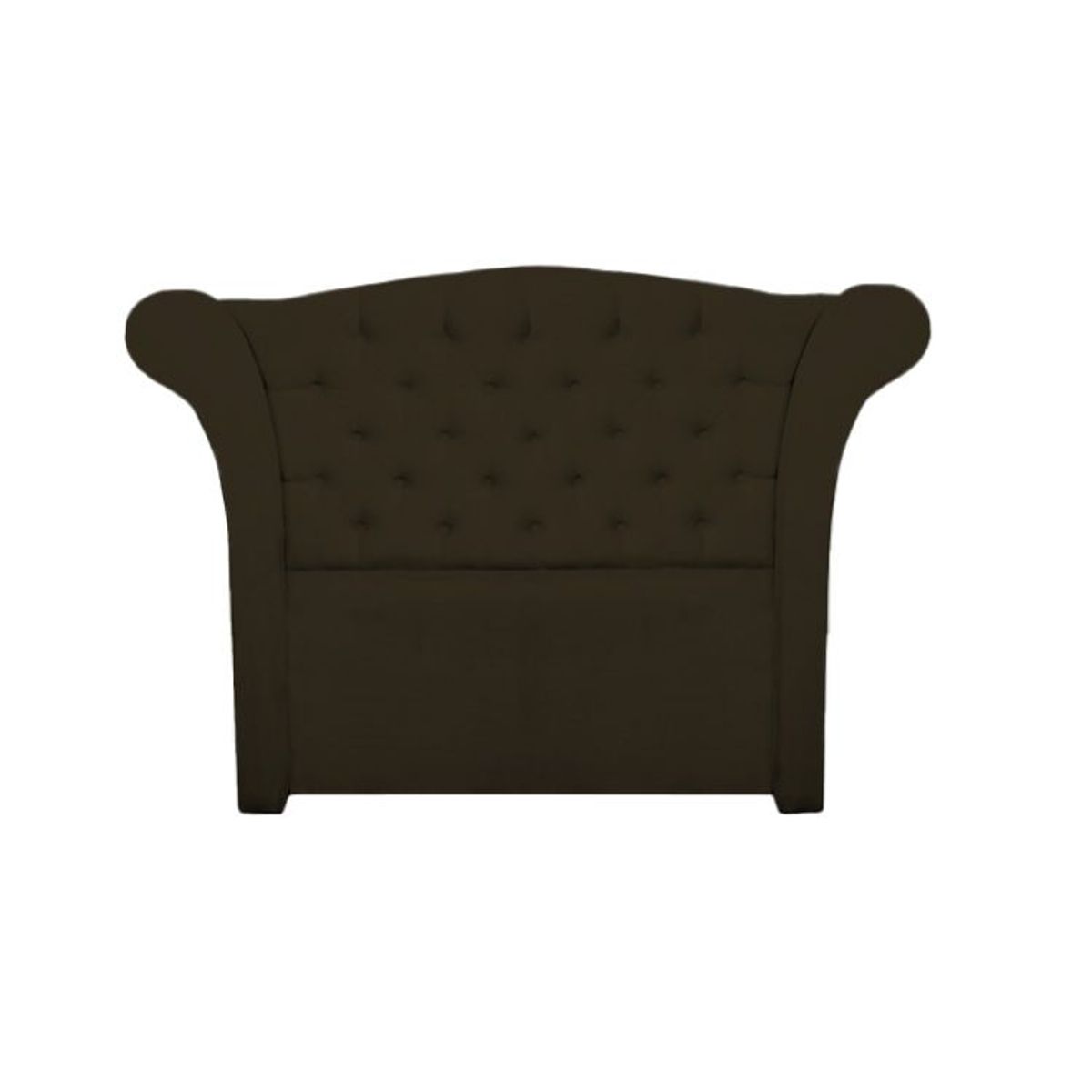 BARAKA HOME - Cabecera Baraka Home Andorra Queen - Chocolate