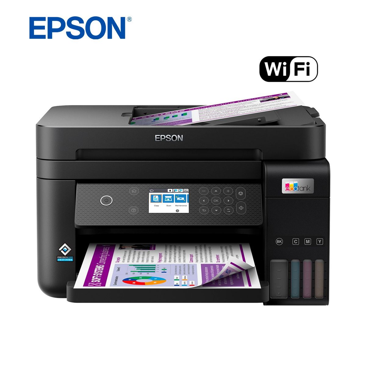 EPSON - Impresora Multifuncional Epson Ecotank L6270 Wifi Duplex
