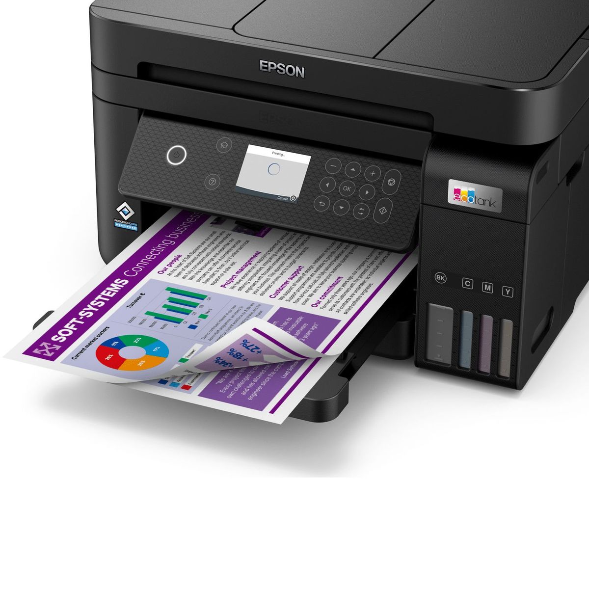 EPSON - Impresora Multifuncional Epson Ecotank L6270 Wifi Duplex