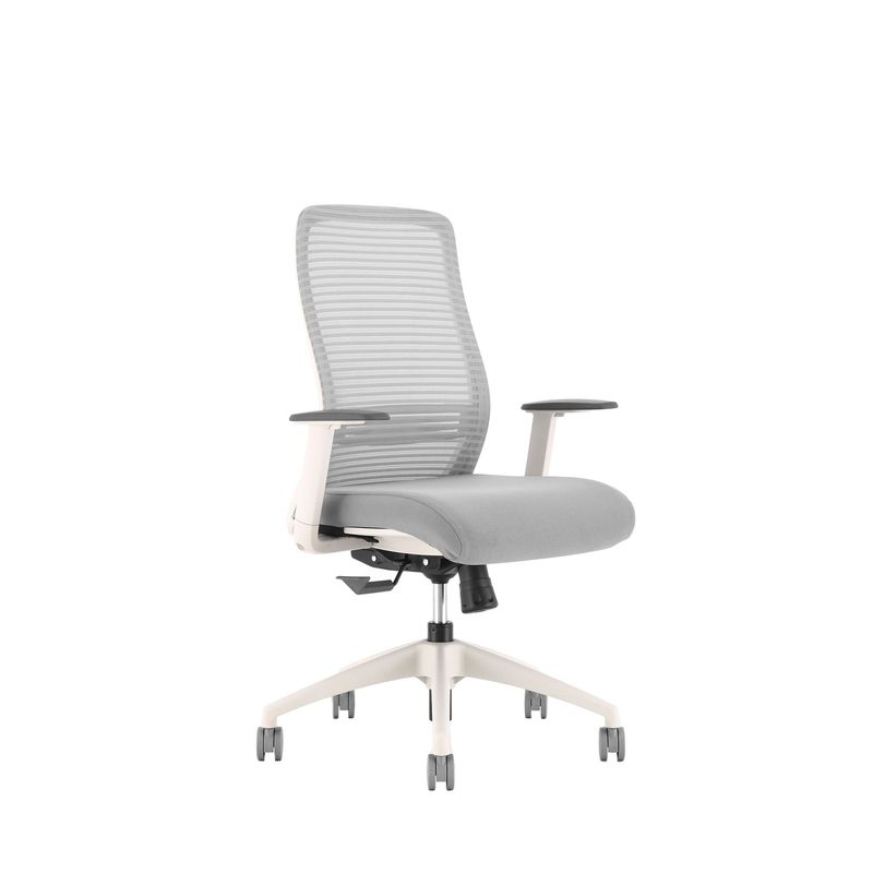 NIHM - Silla De Oficina Ergonómica Giratoria Nihmo 3 New Operativa Blanco