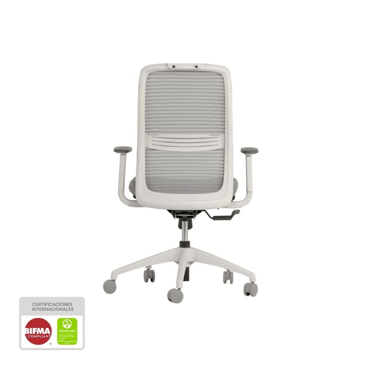NIHM - Silla De Oficina Ergonómica Giratoria Nihmo 3 New Operativa Blanco