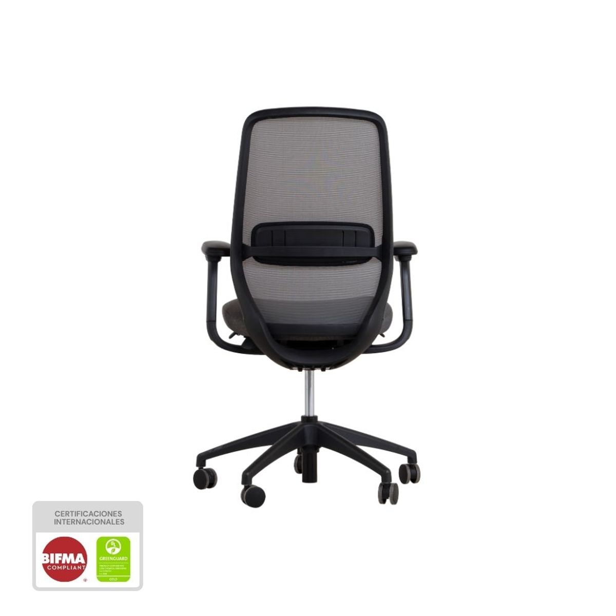 NIHM - Silla De Oficina Ergonómica Nihmo 4 New Operativa Negro