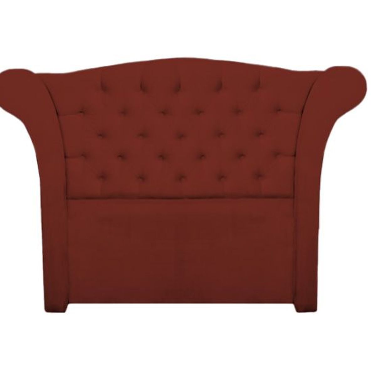 BARAKA HOME - Cabecera Baraka Home Andorra Queen - Rojo