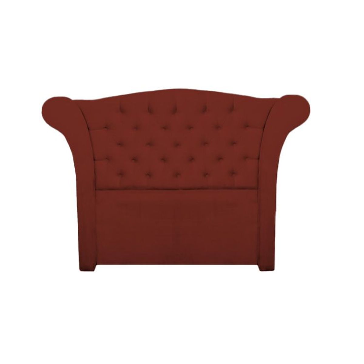 BARAKA HOME - Cabecera Baraka Home Andorra Queen - Rojo