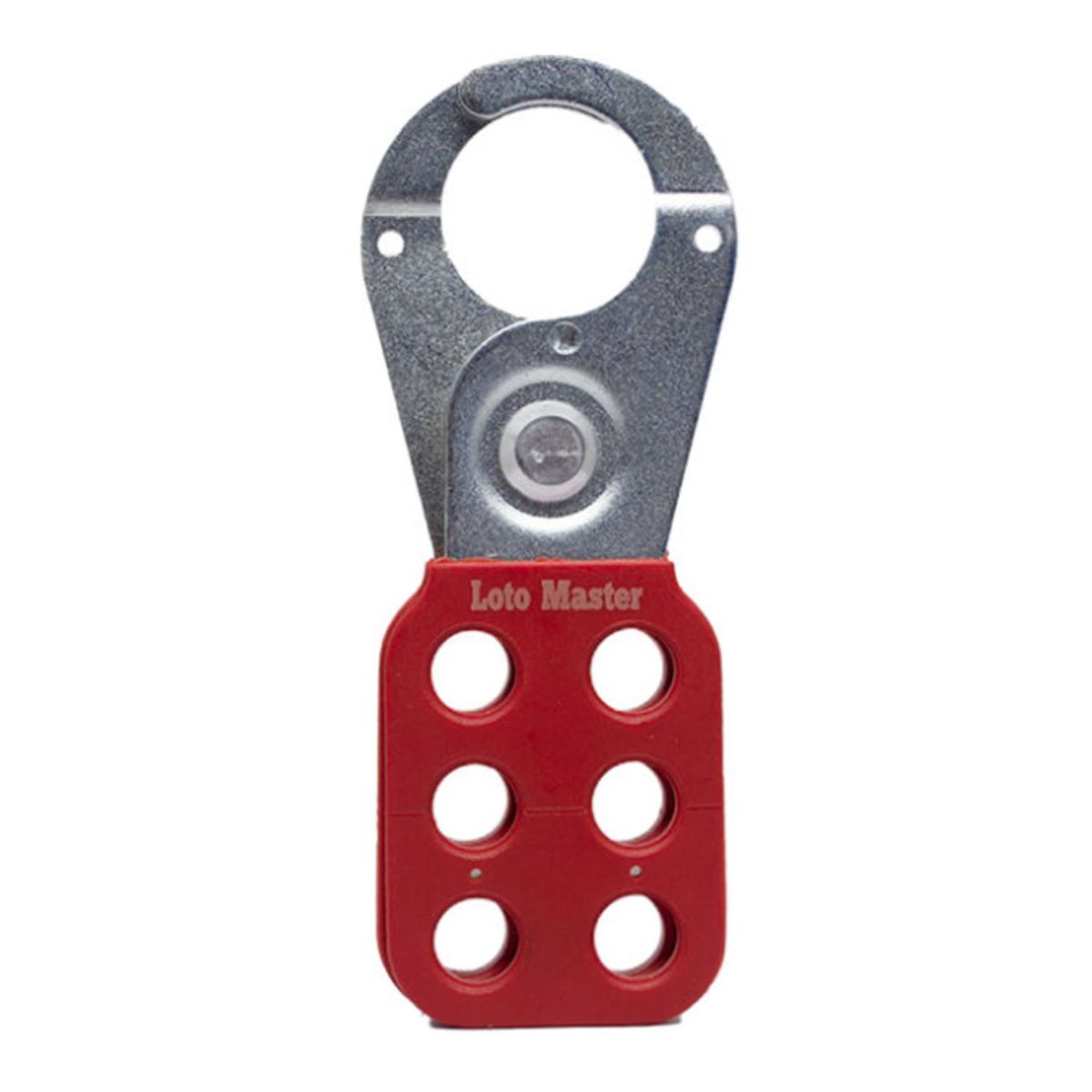 LOTO MASTER - CERROJO DE BLOQUEO DE ACERO TIPO MORDAZA 1 1/2?, PARA 6 CANDADOS,