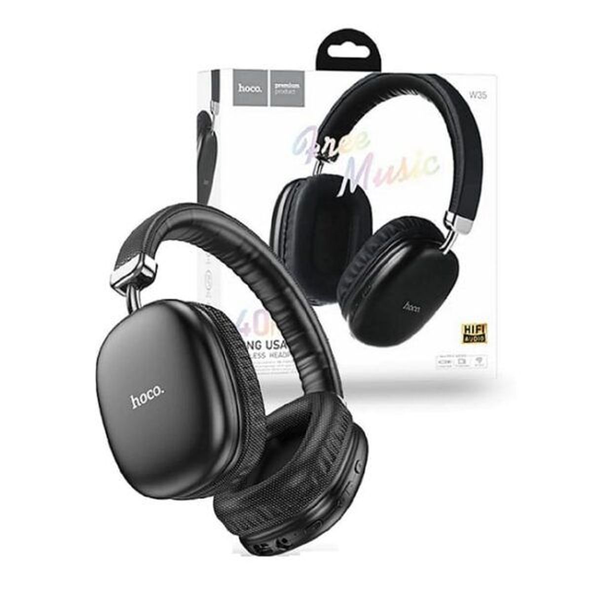 HOCO - Audífonos Vincha Inalámbricos Sonido Estéreo Bluetooth 5.3