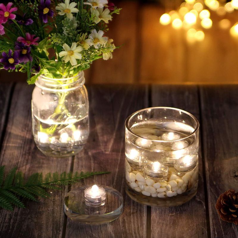 GENERICO - velas led sumergibles de decoración 12pcs