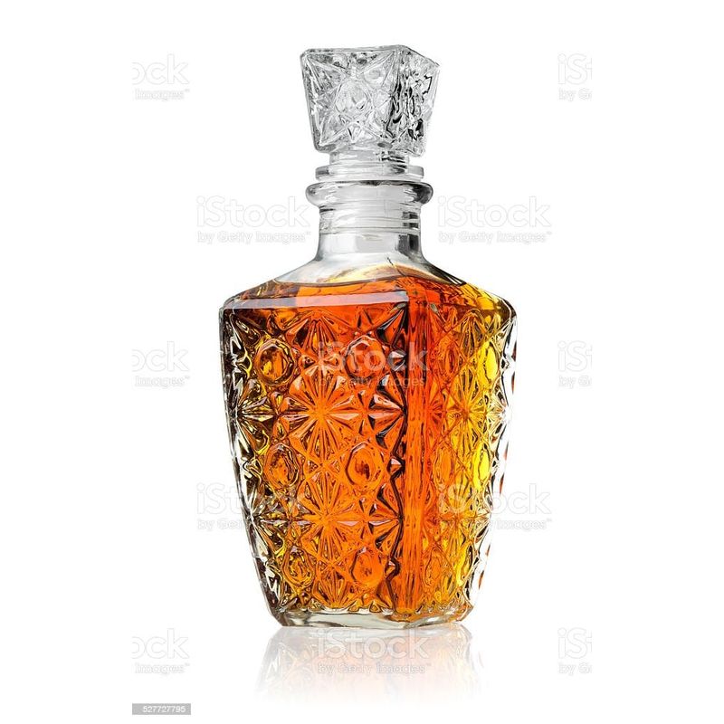 ICHIMATSU - Juego 7pc Vasos Cortos de Trago de 320 ml + Licorera/Decantador de 1000 ml