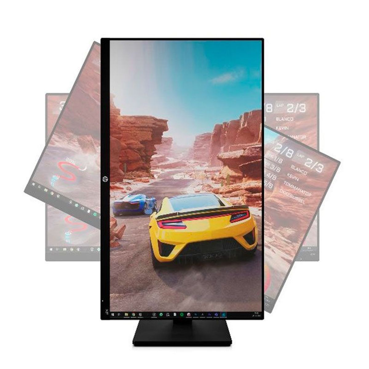 HP - Monitor Gamer HP X27 IPS Full HD 165Hz 1ms Plano 27 FHD PIVOT