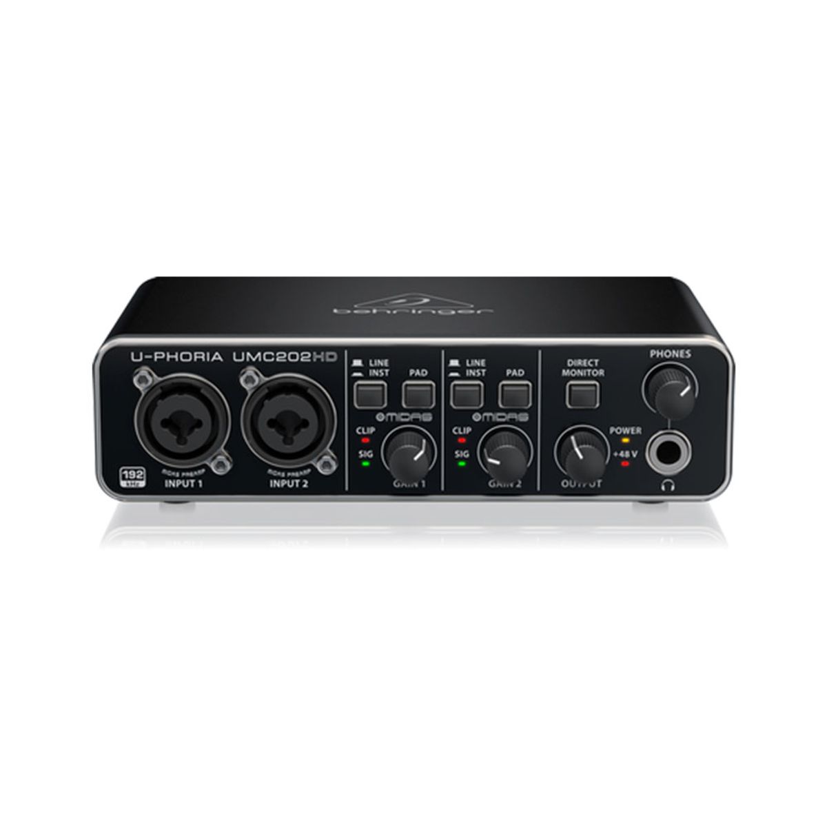 BEHRINGER - UMC202HD Behringer - Interfaz de audio USB
