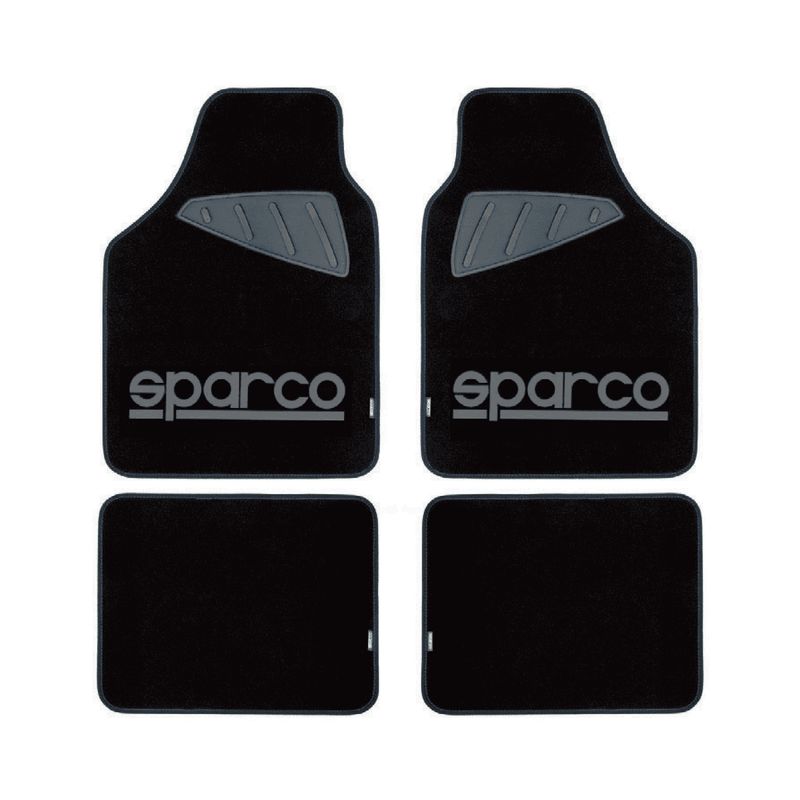 SPARCO - Piso Alfombra Auto Camioneta Antideslizante Sparco Spf501bk