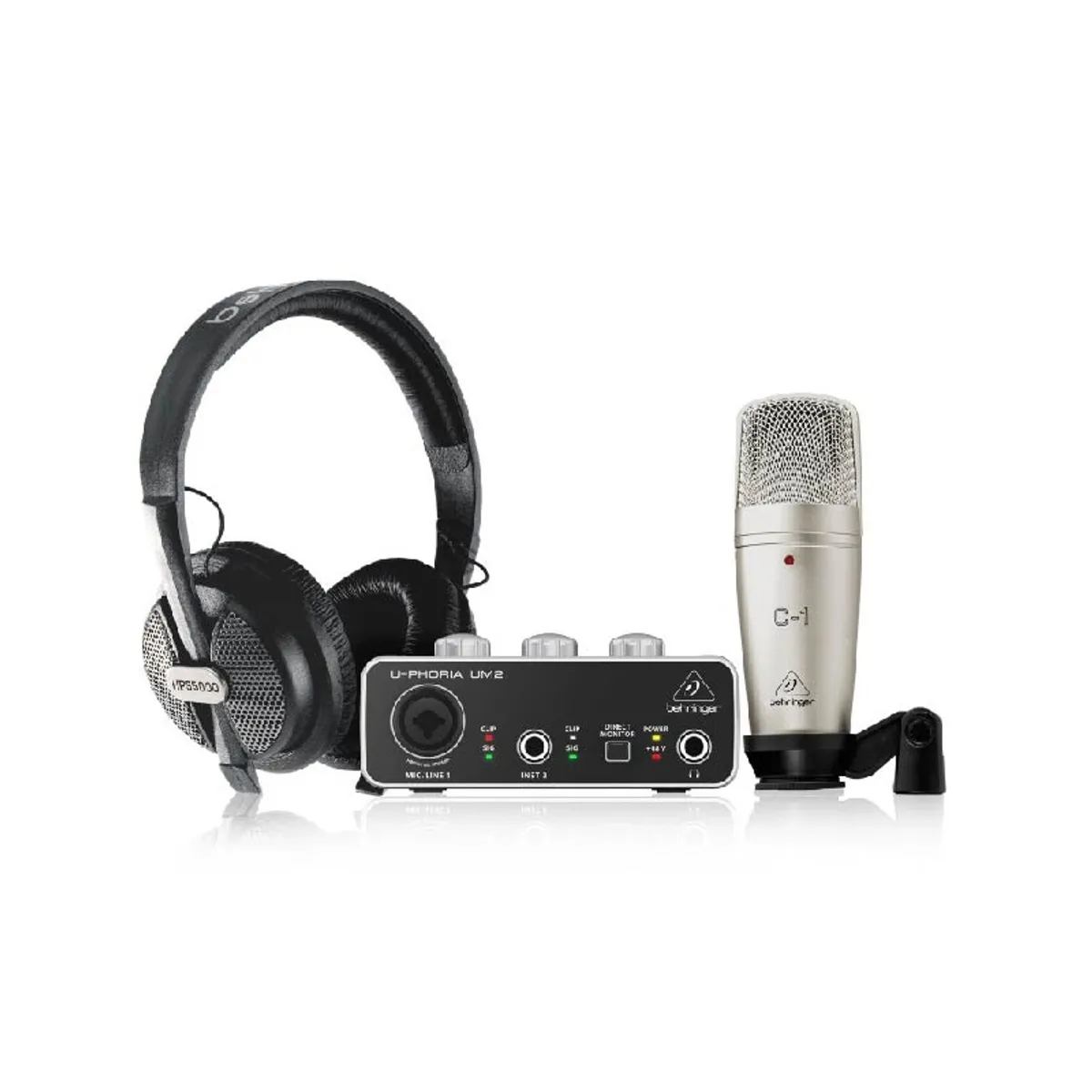 BEHRINGER - U Phoria Studio Behringer - Kit de grabación