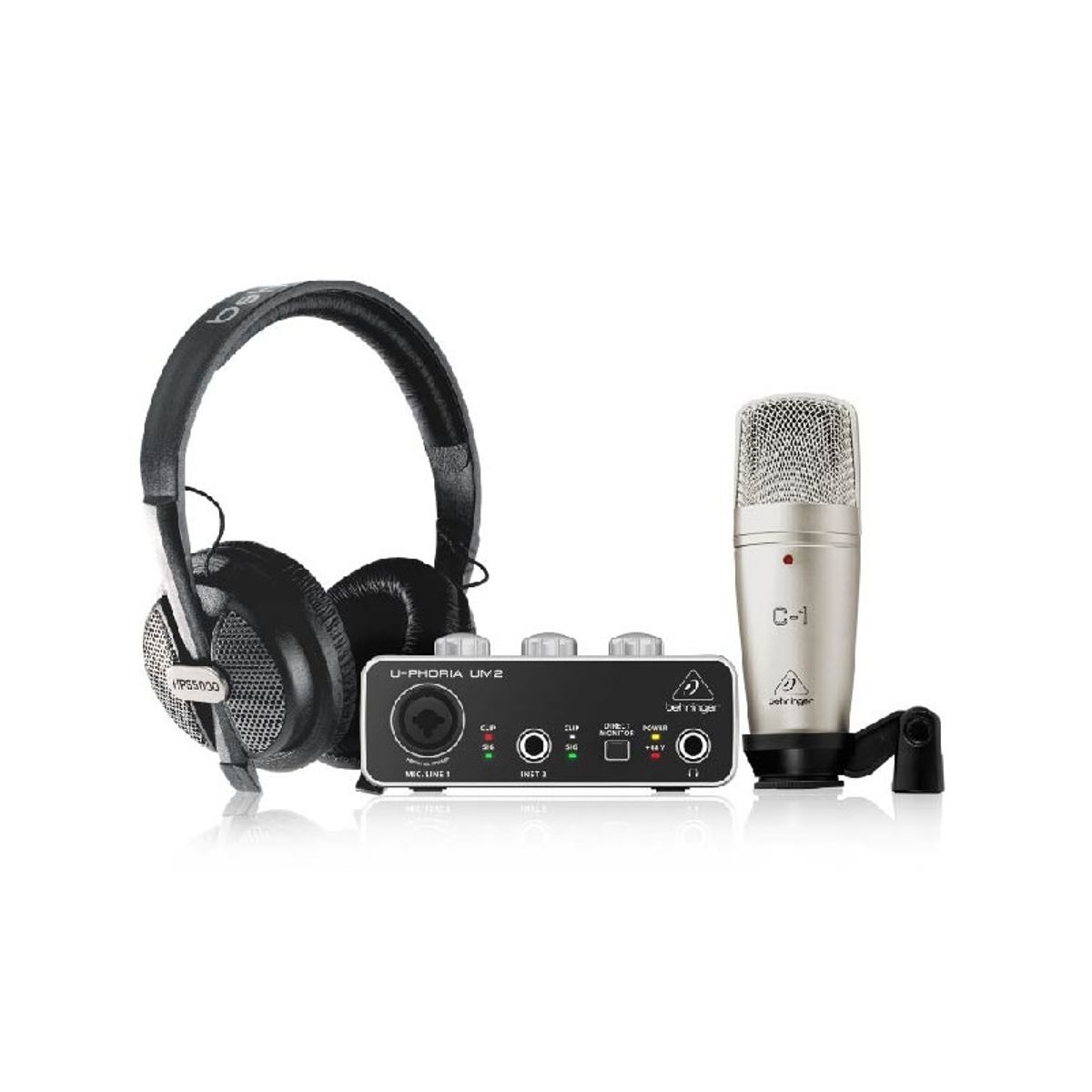 BEHRINGER - U Phoria Studio Behringer - Kit de grabación