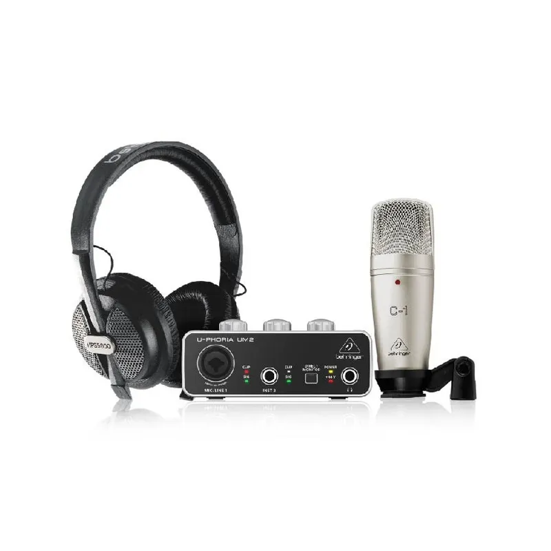 BEHRINGER - U Phoria Studio Behringer - Kit de grabación