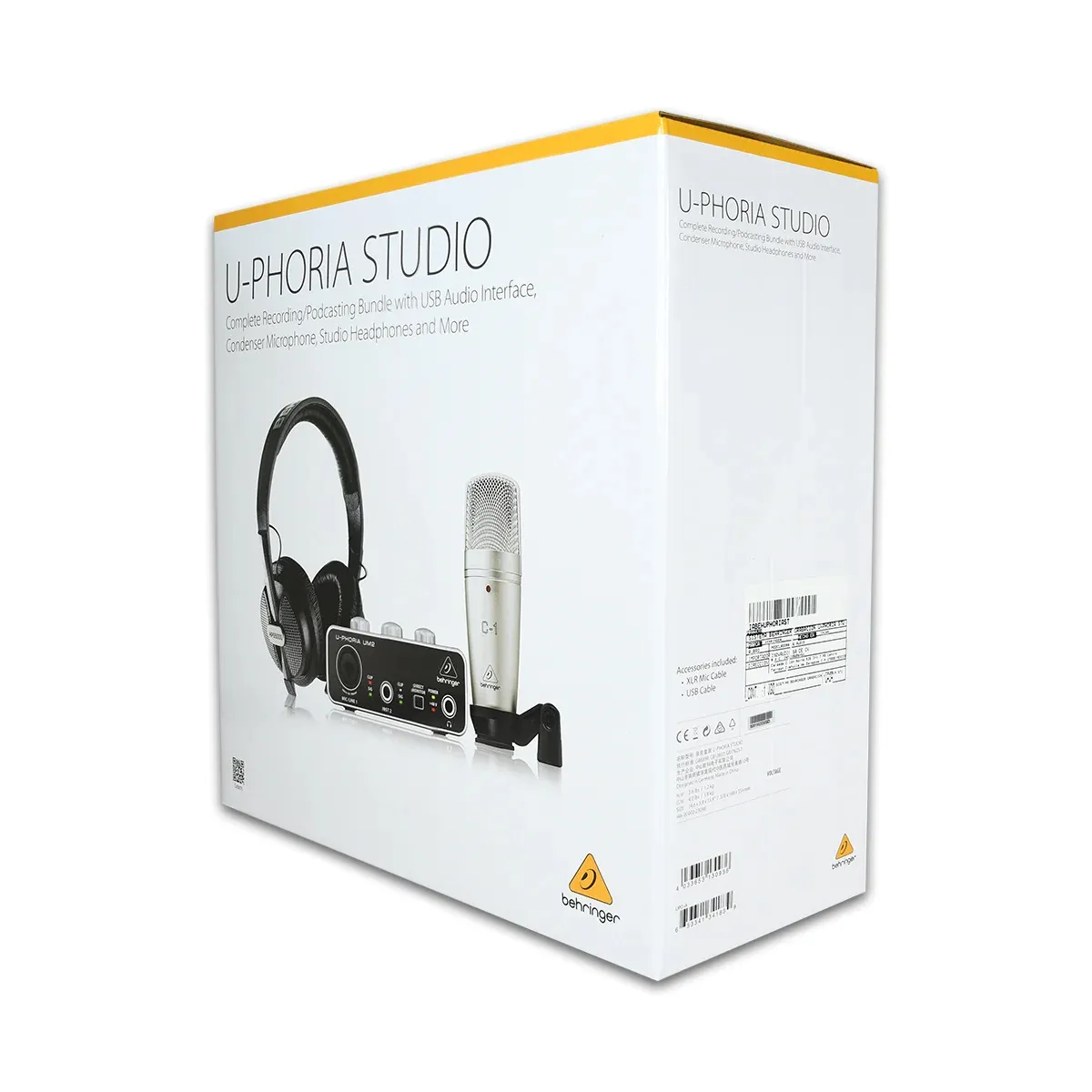 BEHRINGER - U Phoria Studio Behringer - Kit de grabación
