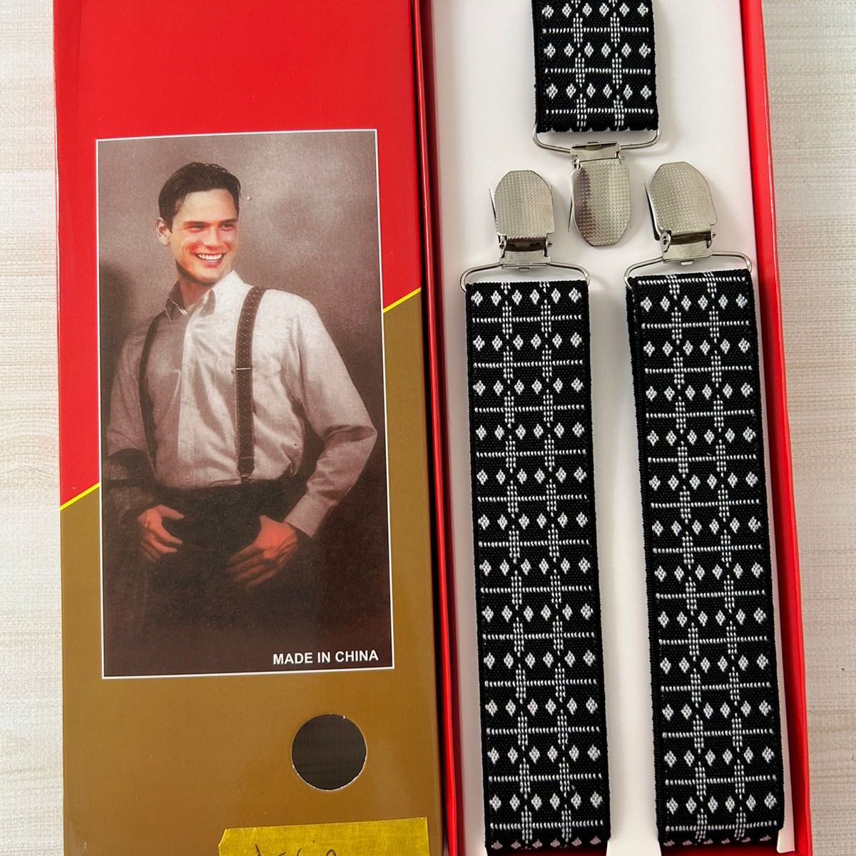 KAST PE - Tirantes suspenders para pantalon hombre Modelo Delio