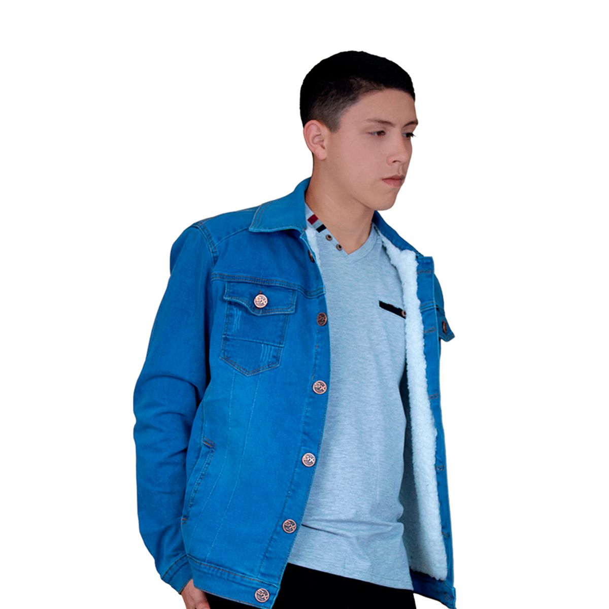 ZOHAR - Casaca para hombre -Jack Snaax -denim