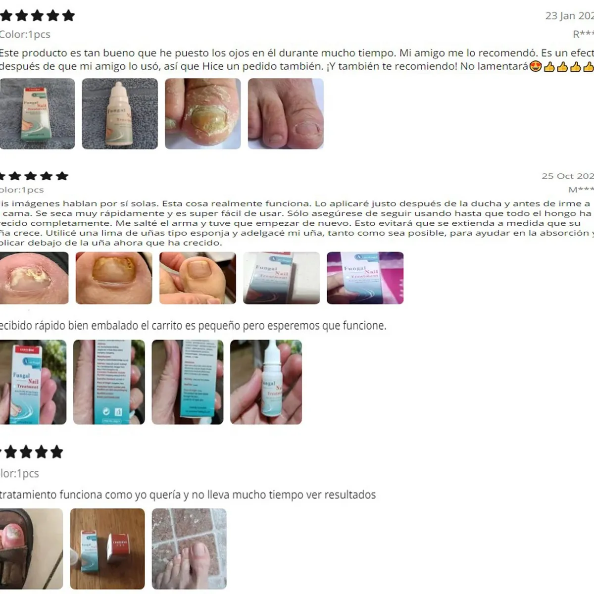 GENERICO - Suero para eliminar Hongos En Uñas De Pie Y Mano