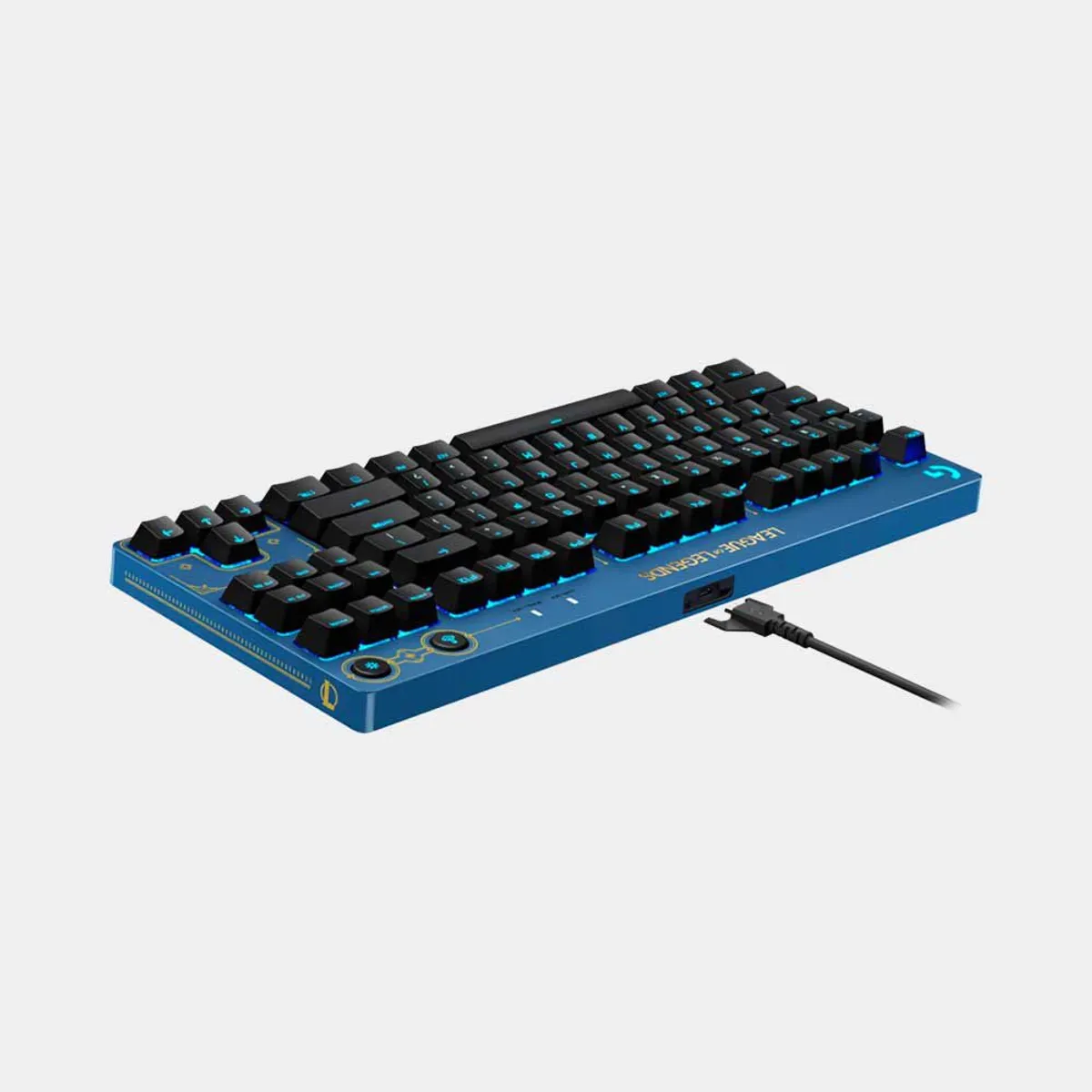 LOGITECH - TECLADO LOGITECH G PRO TKL LEAGUE OF LEGENDS GX TACTILE BROWN RGB