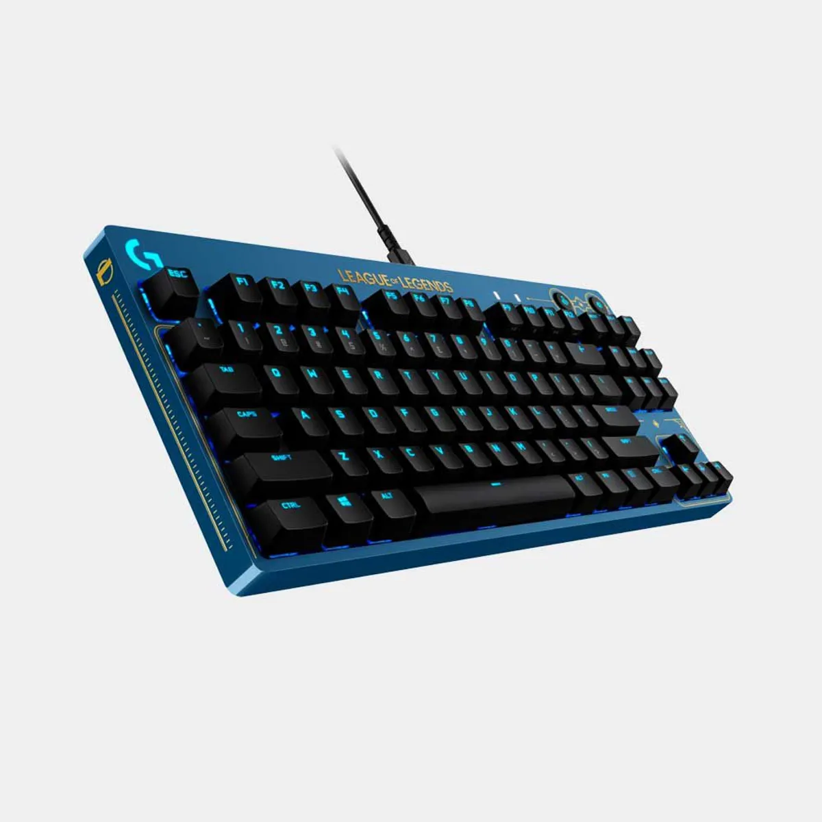 LOGITECH - TECLADO LOGITECH G PRO TKL LEAGUE OF LEGENDS GX TACTILE BROWN RGB