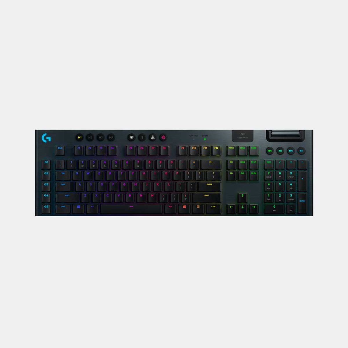 LOGITECH - TECLADO LOGITECH G G915 LIGHTSPEED WIRELESS  GL TACTILE BROWN RGB