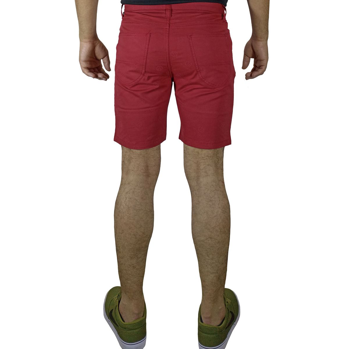 GENERICO - Bermuda Moda Drill Para Hombre - Rojo