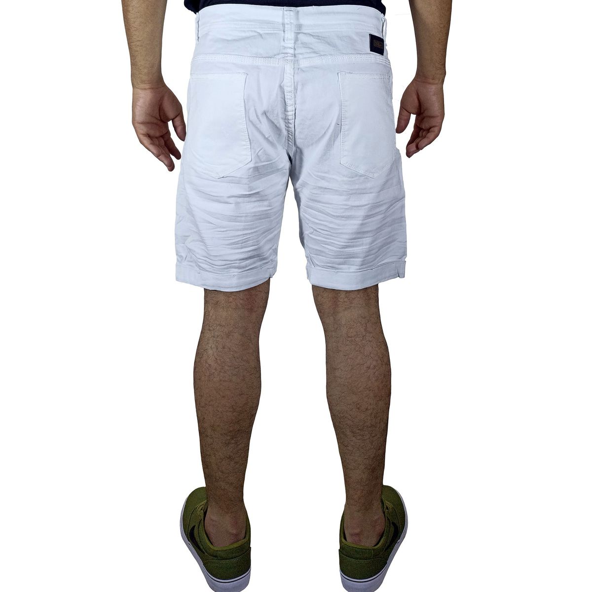 GENERICO - Bermuda Jean Moda DSR Para Hombre - Blanco