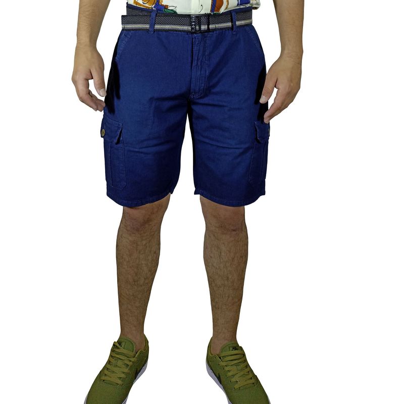 GENERICO - Bermuda Jean Moda Para Hombre - Azul