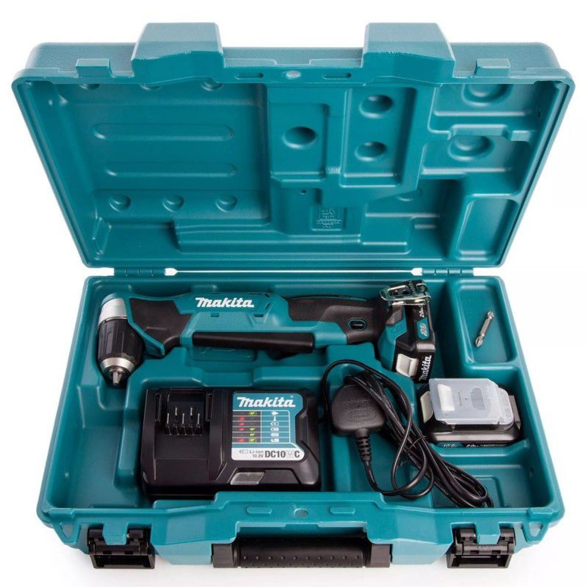 MAKITA - Taladro Atornillador Angular 3/8'' 12V 2 Bat 2.0 Ah DA333DSAE Makita