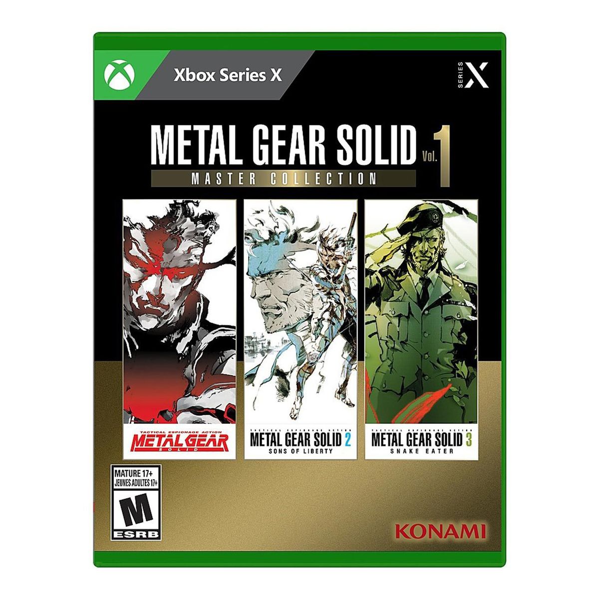 Metal Gear Solid Master Collection Vol 1 XBSX, marca KONAMI - Foto Principal