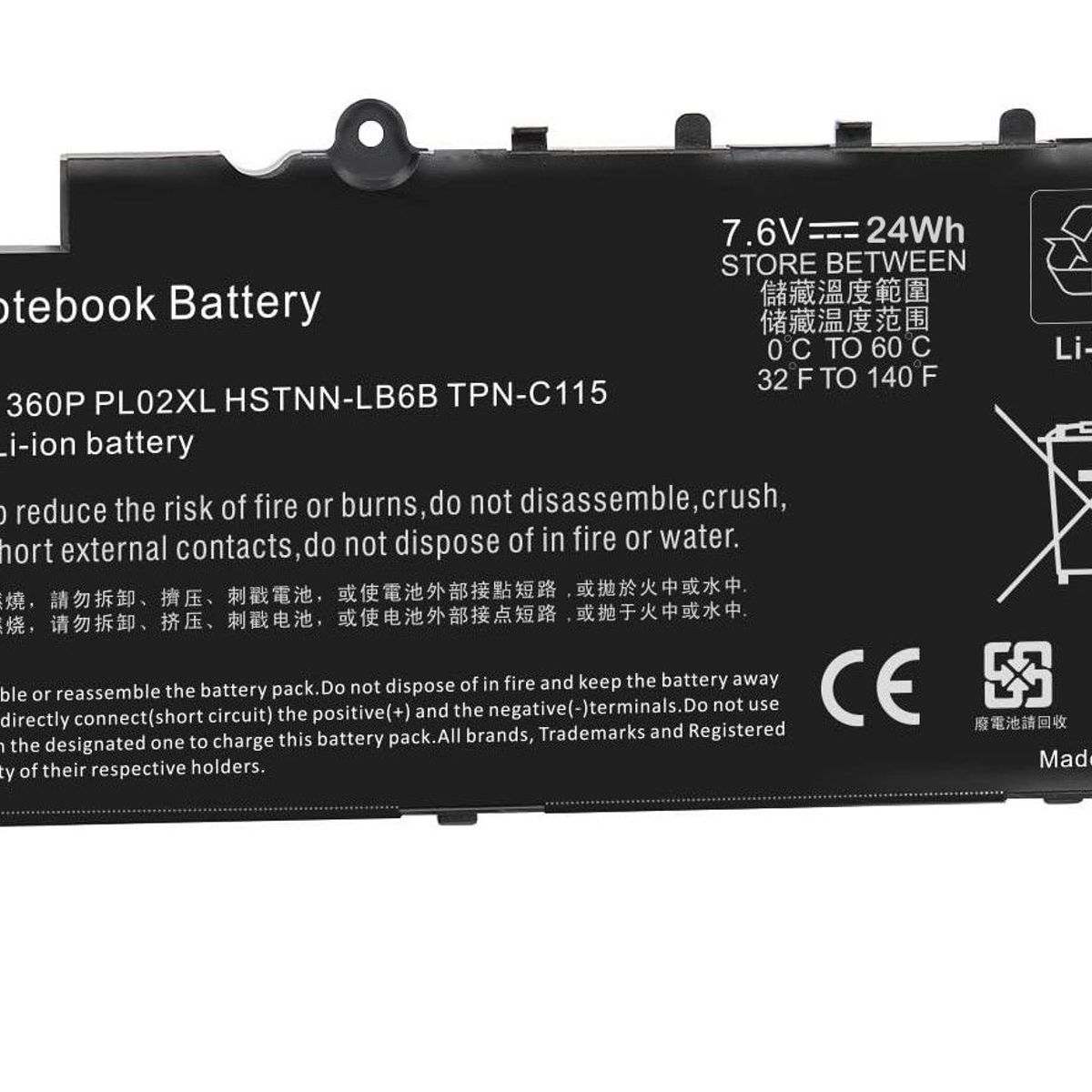 GENERICO - BATERIA PARA LAPTOP HP 11-n000snx 11-n010dx 11-n01dx