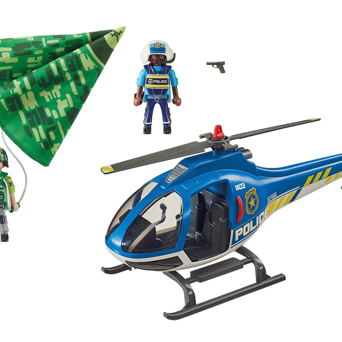 PLAYMOBIL - Playmobil City Action Persecución en Paracaidas