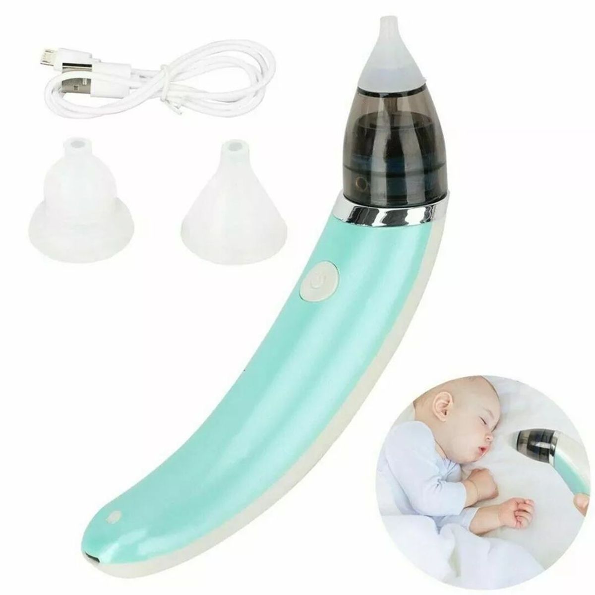 BABY - Succionador o aspirador eléctrico nasal para bebe NIÑO