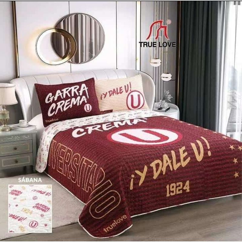 TRUELOVE - CUBRECAMA  DEPORTIVO UNIVERSITARIO