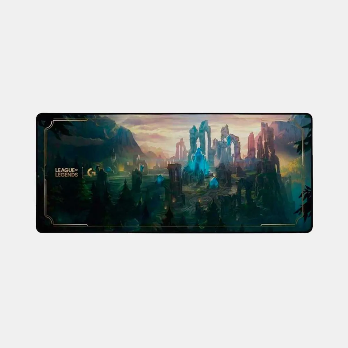 LOGITECH - MOUSE PAD LOGITECH G G840 LEAGUE OF LEGENDS (XL) – BLUE/BLACK 90 X 40
