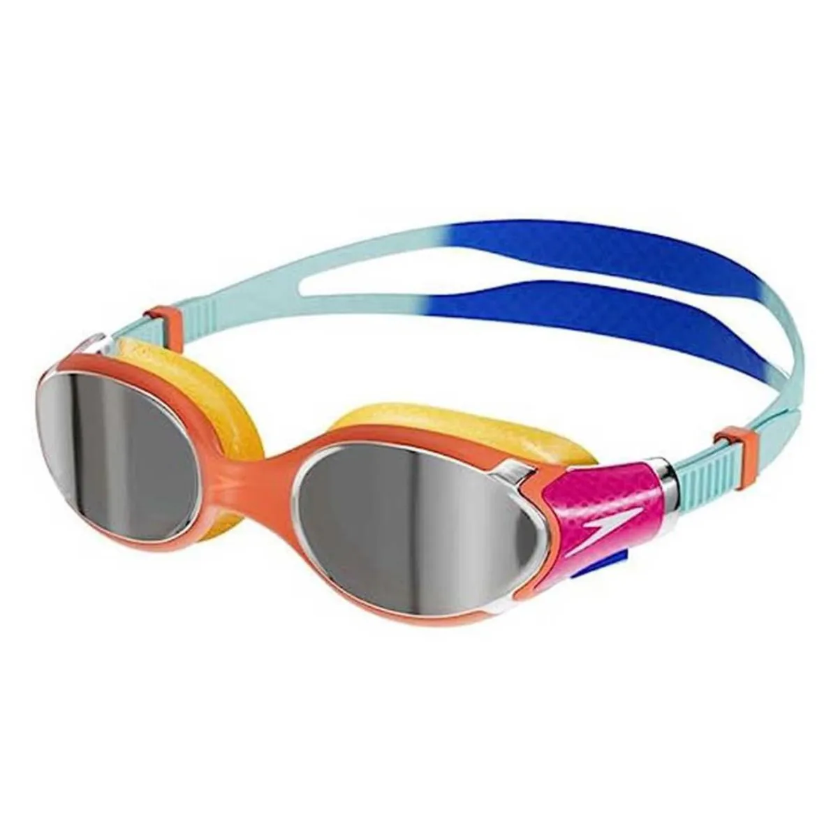 SPEEDO - Lente Natación Speedo Biofuse 2.0 Mirror Junior Orange Blue