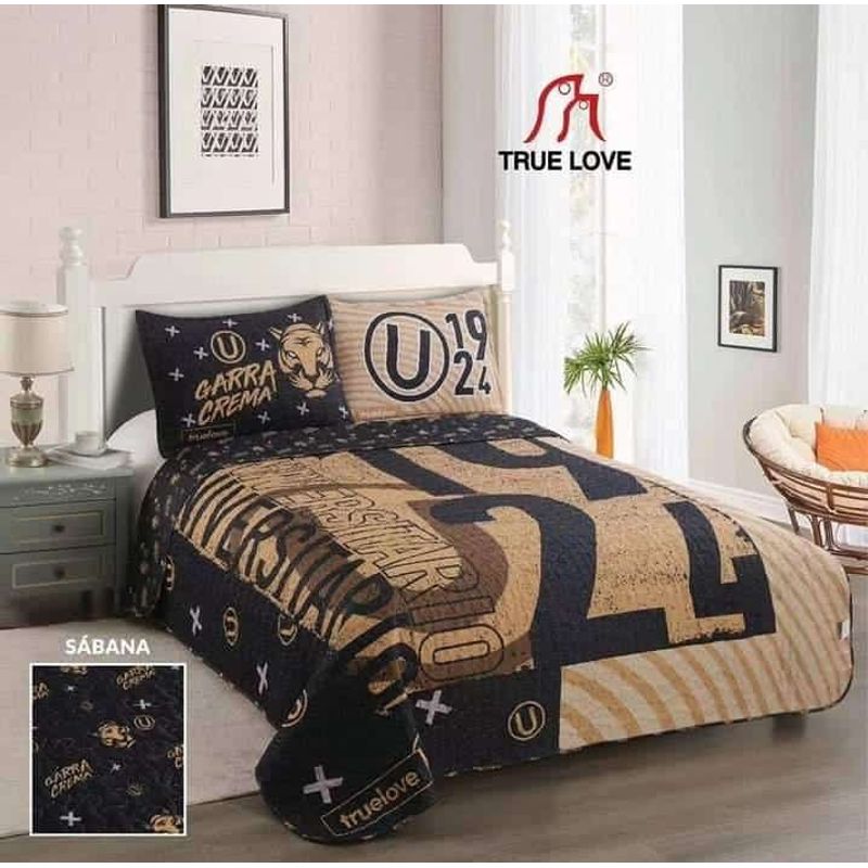 TRUELOVE - CUBRECAMA  5 PIEZAS EN 2 PLAZAS