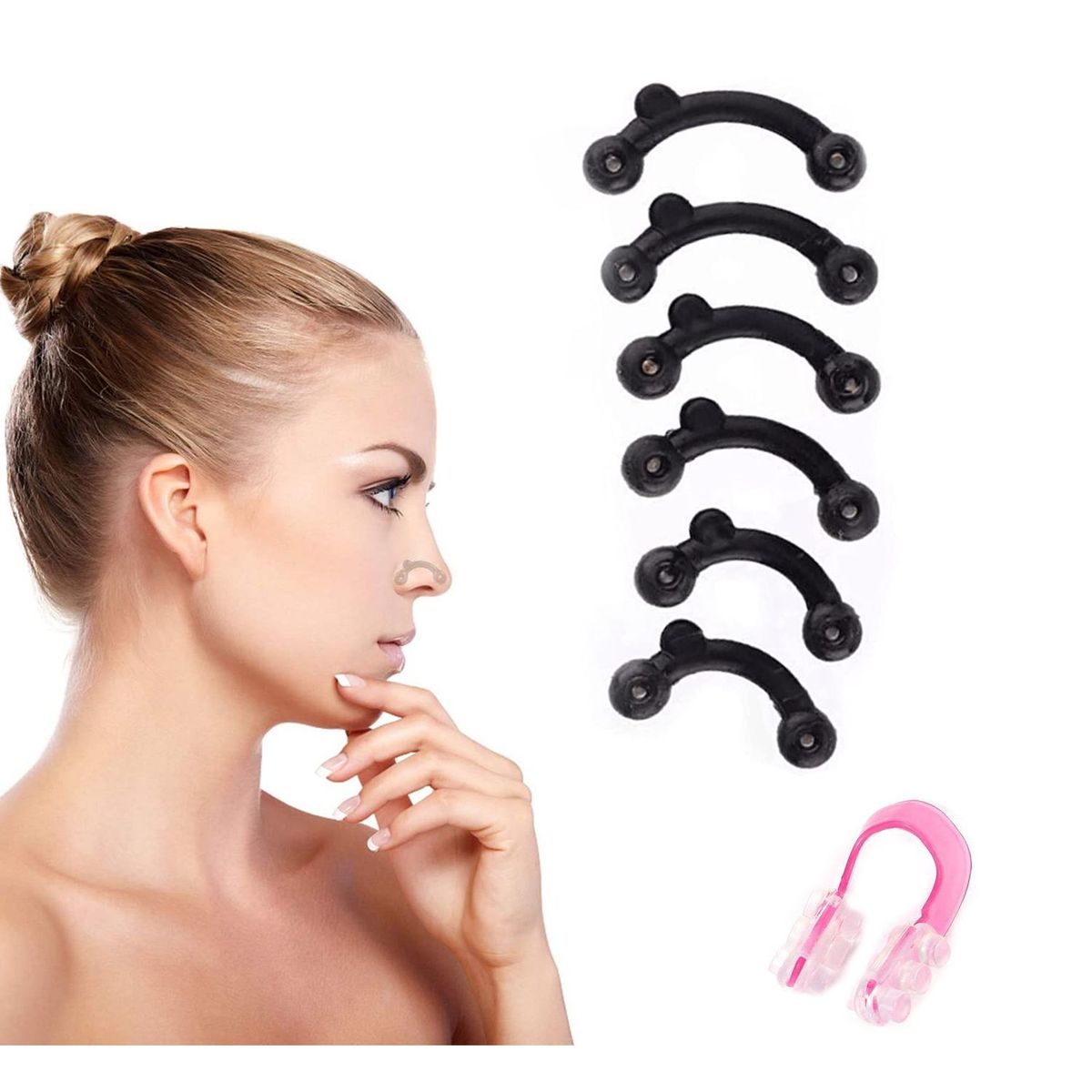 GENERICO - Perfilador Nasal Set Completo Corrector de Nariz  Formador