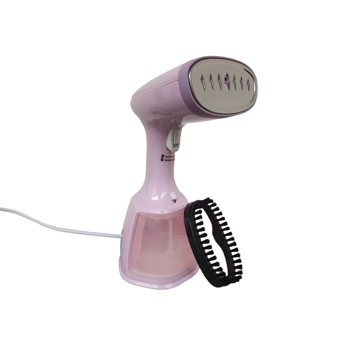 GENERICO - Vaporizador de prendas portatil Plancha a Vapor 1500W - Rosado