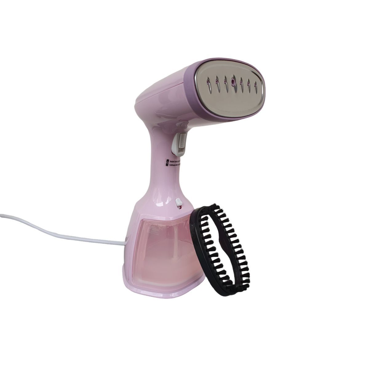 GENERICO - Vaporizador de prendas portatil Plancha a Vapor 1500W - Rosado