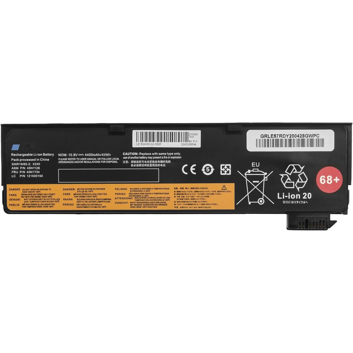 GENERICO - BATERIA PARA LAPTOP LENOVO THINKPAD L450 L460 L470 P50S