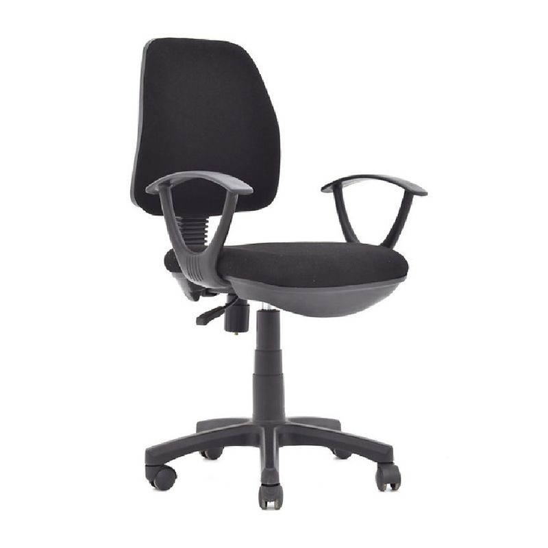 MOBELART - Silla de Oficina Operativa Lee Semireclinable Negro möbelArt