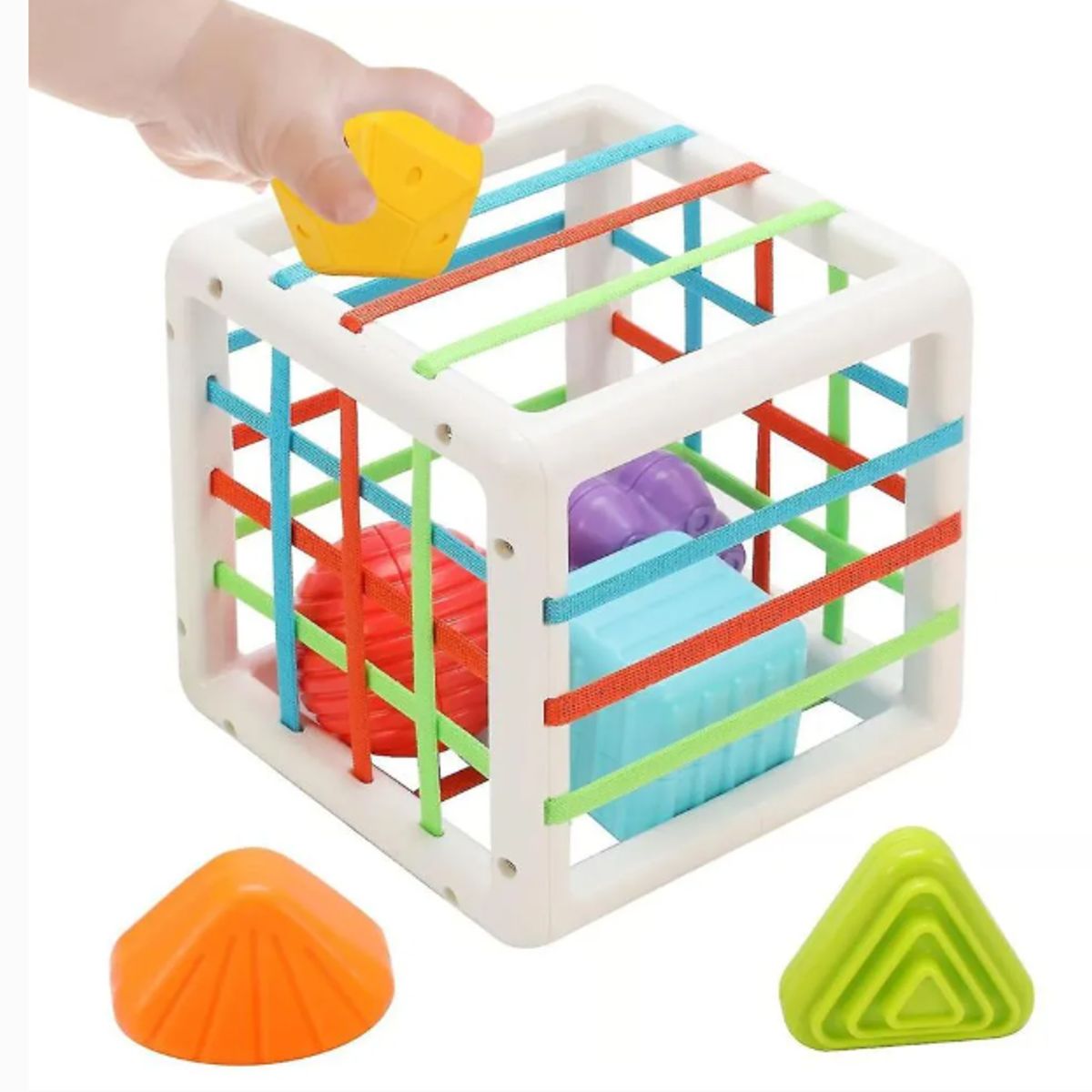 GENERICO - Kit de estimulación para bebes - 4 juegos didacticos