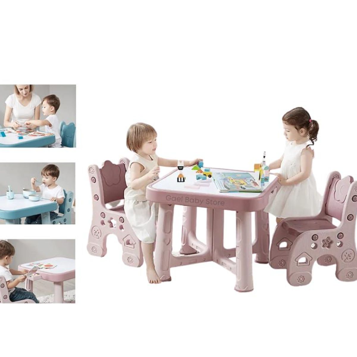 GENERICO - SILLA ESCRITORIO PARA NIÑOS - ROSADO