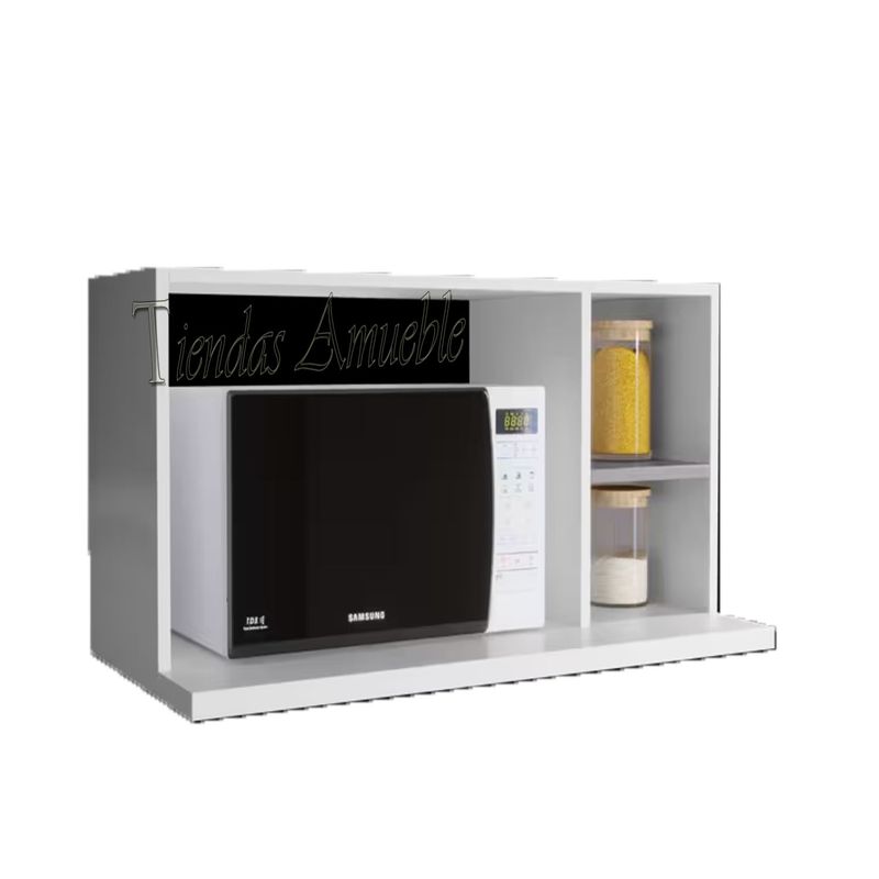 AMUEBLE - MUEBLE ALACENA REPOSTERO AEREO *Lizbeth blco*  Melamina TiendasAmueble