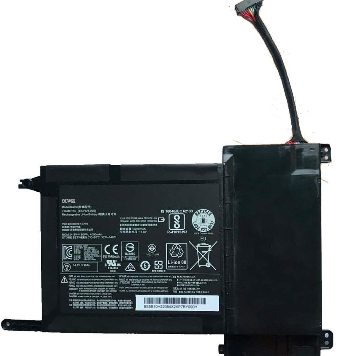 GENERICO - BATERIA PARA LENOVO IDEAPAD Y700-15ACZ, Y700-15ISK, Y700-17ISK,  Y700 Touch-15ISK  Series
