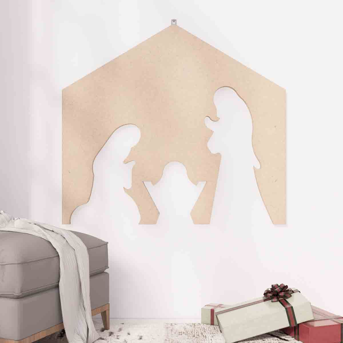 MOVENDA - Nacimiento Navideño Delle 73cm Movenda MDF