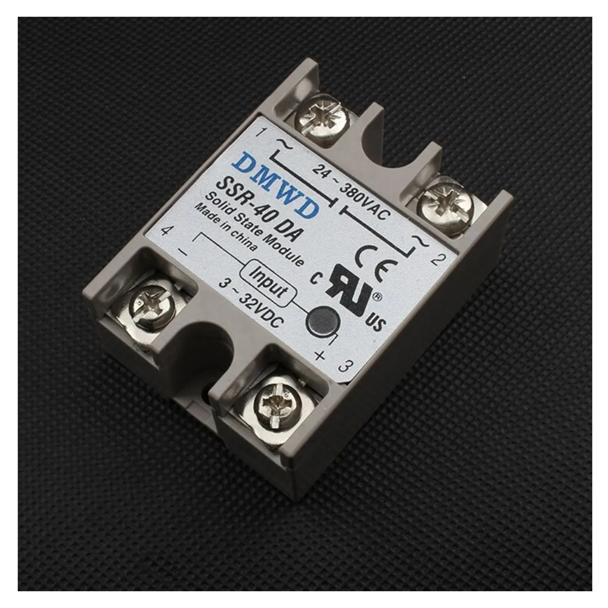 GENERICO - Rele de estado solido 40A relay SSR 40DA Relevador 220v